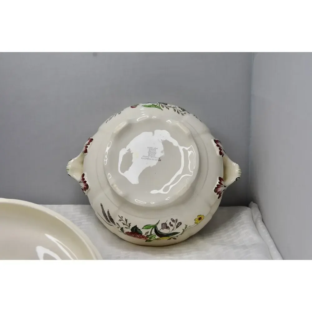 Copeland Spode Gainsborough Lidded Casserole Apple Finial Tureen Pot With Lid